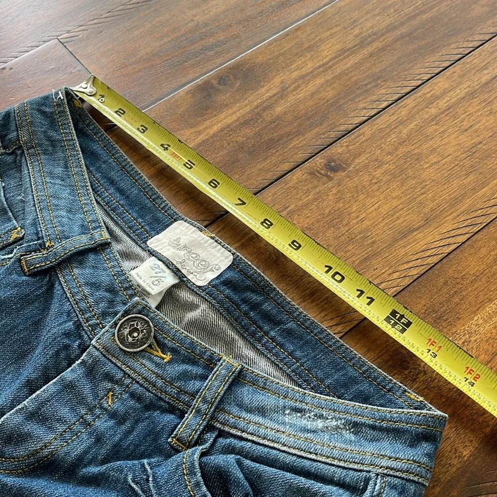 Reef Denim Jeans blue size 27 size 5 - Picture 9 of 16